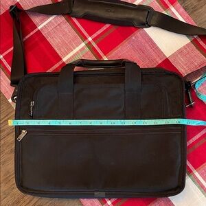 Tumi laptop bag-like new!